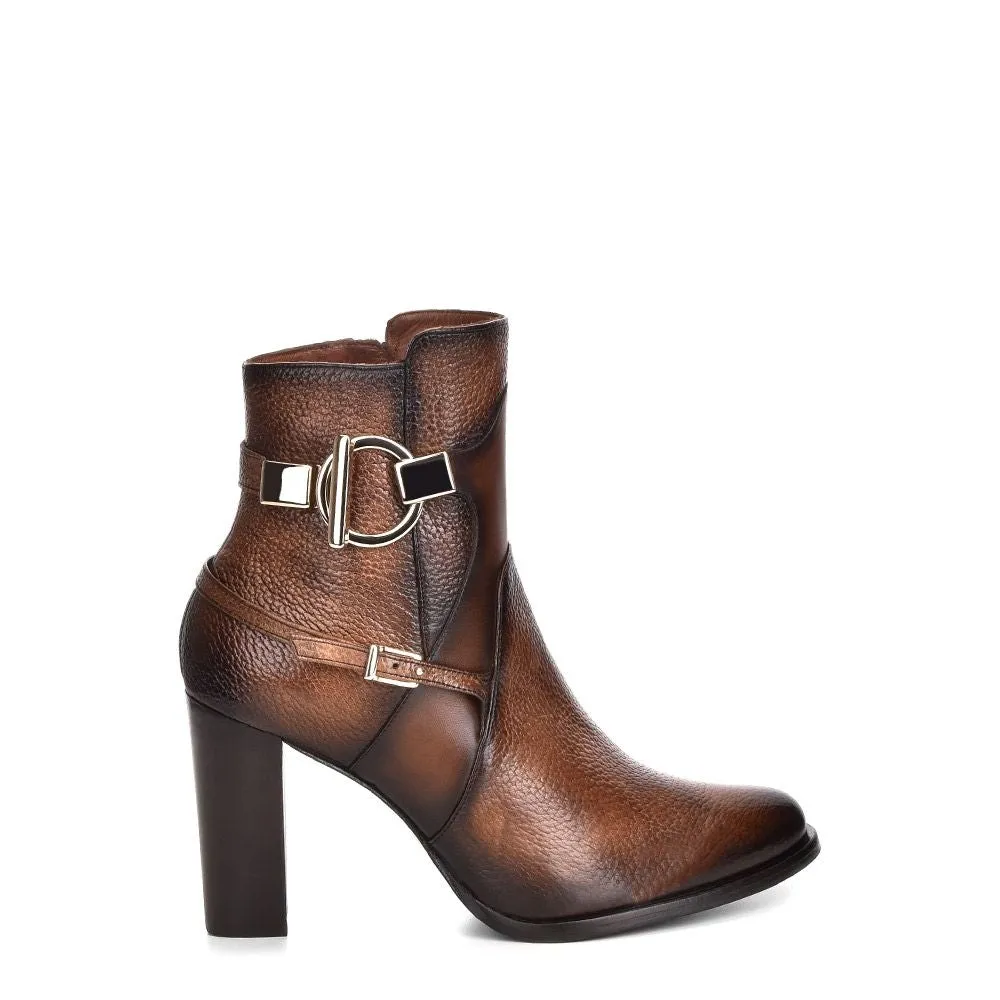 3G5VNTV - Cuadra brown Paris-Texas fashion deer leather ankle boots women