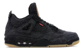 Air Jordan Retro 4 Levi's Black (Levi's Tag)