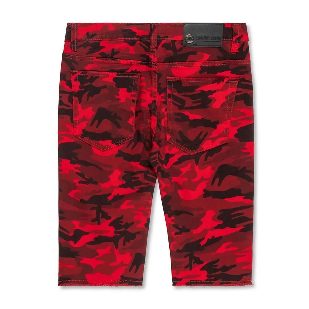 Argonaut Nations Men RIP Shorts Red Camo