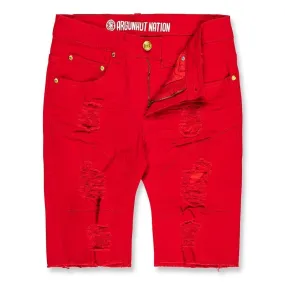 Argonaut Nations Men RIP Shorts Red