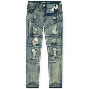 Argonaut Nations Men Ripped Twill Pants (Vintage)