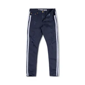 Argonaut Nations RIP Stripe Jeans Navy