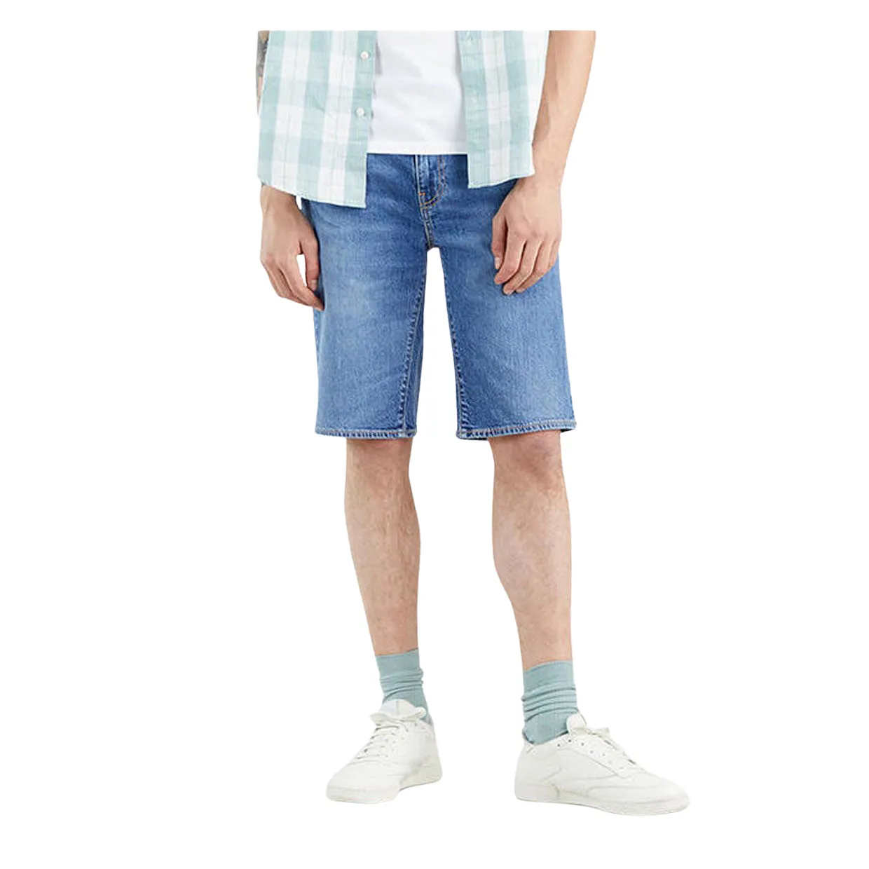 Bermuda Levi's 405 Standard Blu