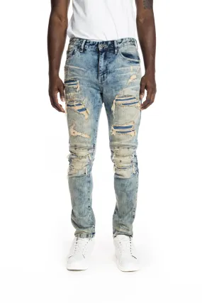 Big and Tall Engineered Jeans - Garrison Blue