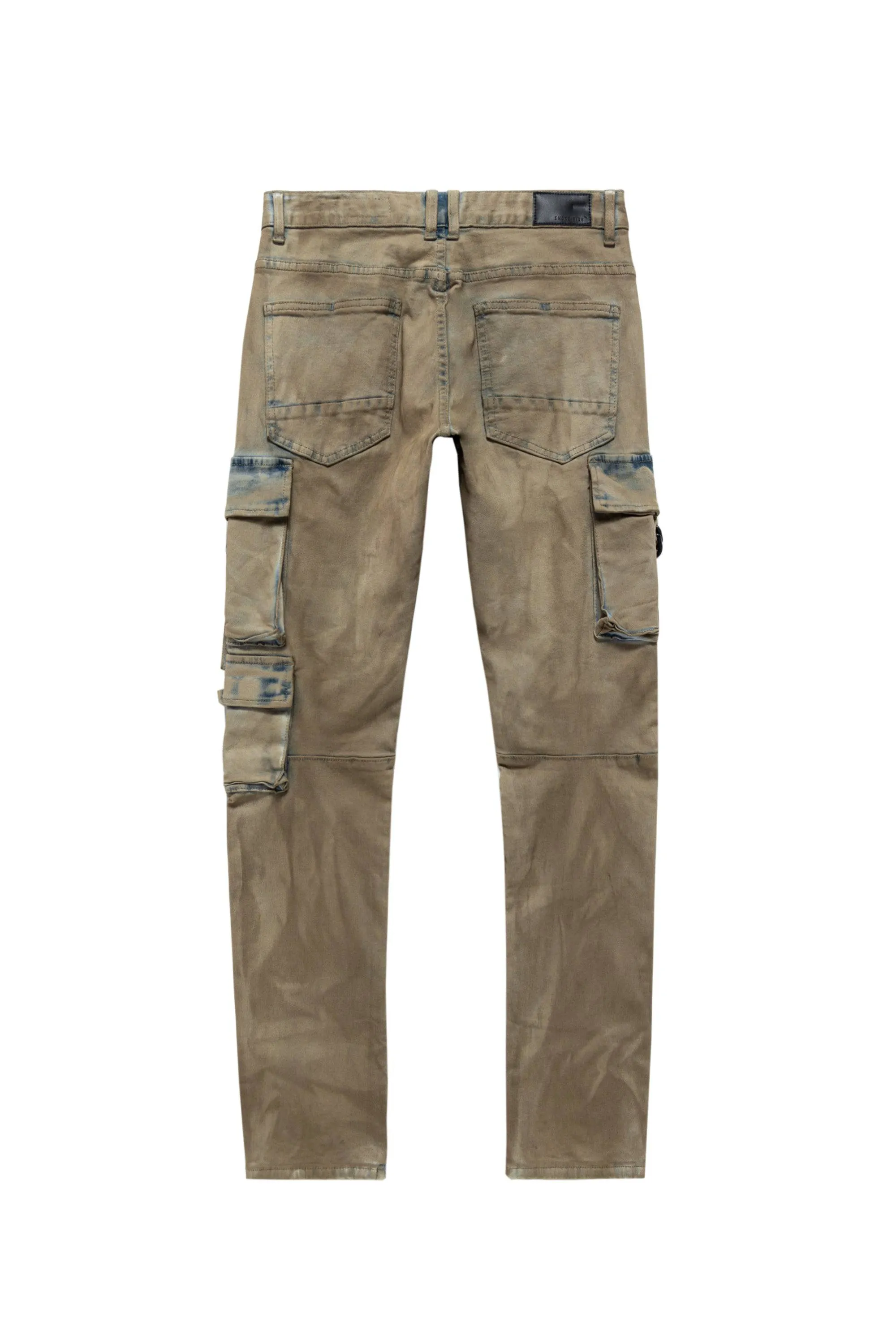 Big and Tall Overspray Utility Jeans - Hazelnut