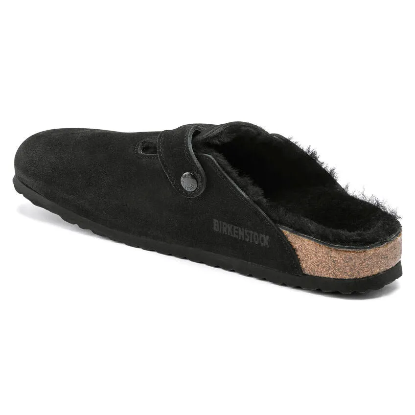 Birkenstock Boston Shearling - Black/Black