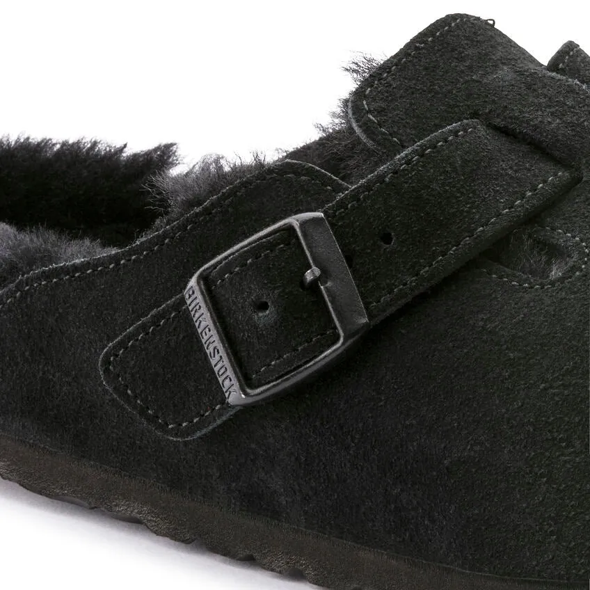 Birkenstock Boston Shearling - Black/Black