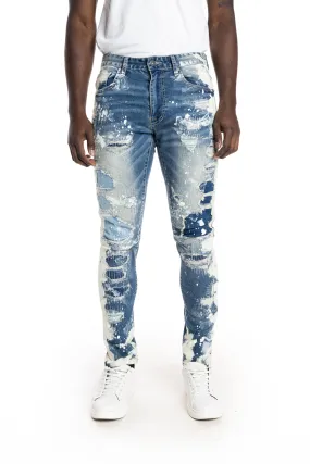 Bleach Fashion Jeans -Marshall Blue