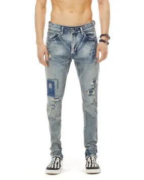 Bleunoir Distressed Jeans - Astral Blue