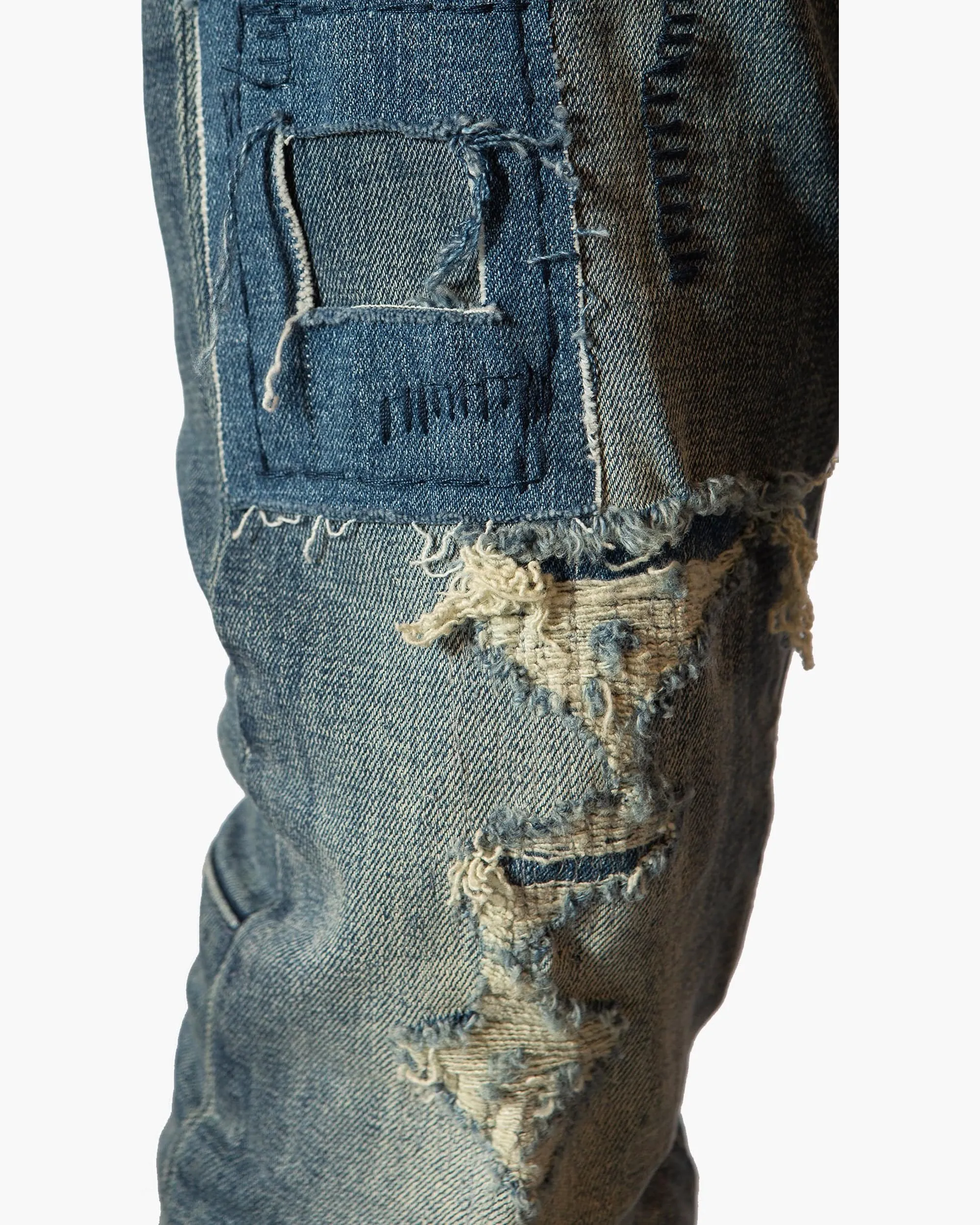 Bleunoir Distressed Jeans - Cordial Blue