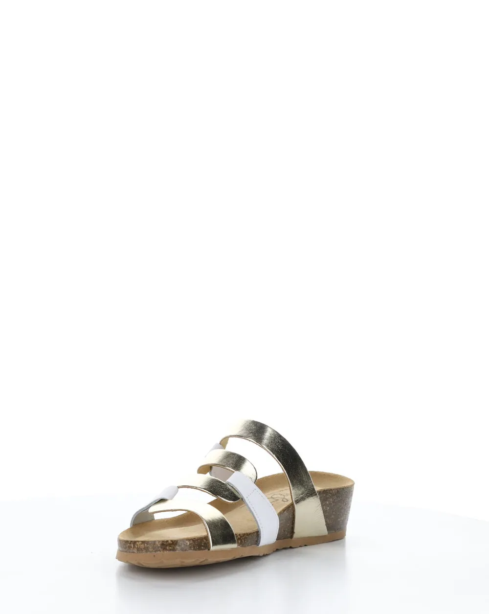 Bos & Co Luzzi Sandal | Zebra   Platinum