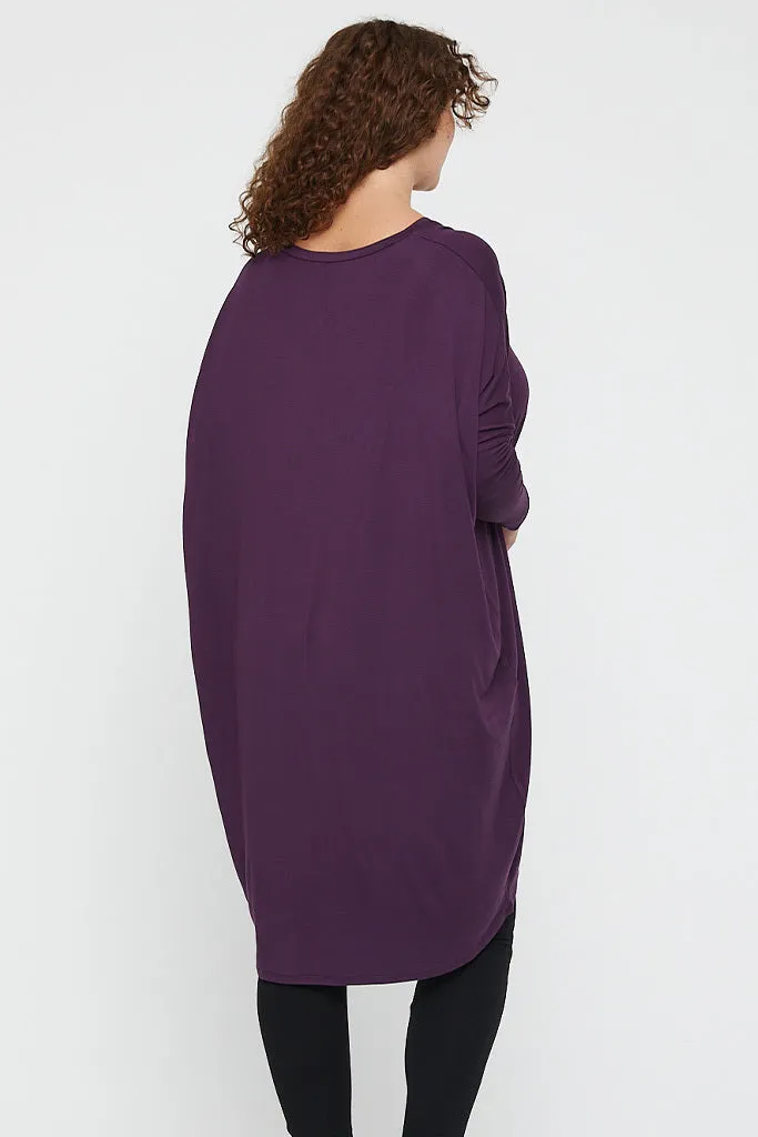 Catherine Dress - Plum