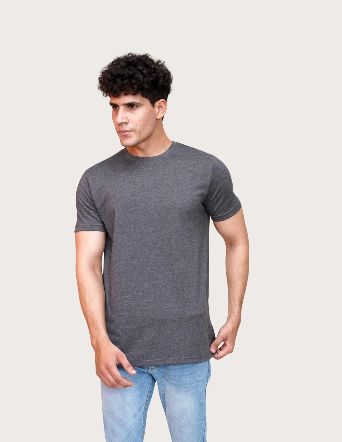 Charcoal Basic T-Shirt