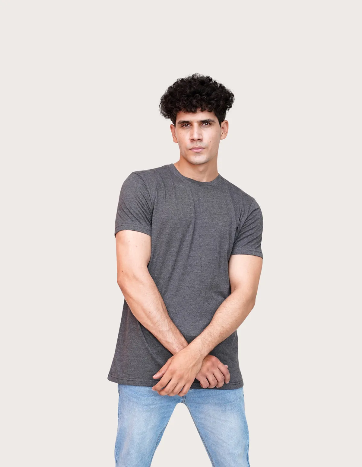 Charcoal Basic T-Shirt