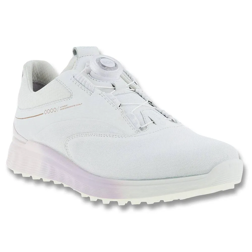 ECCO S-Three BOA Spikeless Golf Shoes 2023 Women