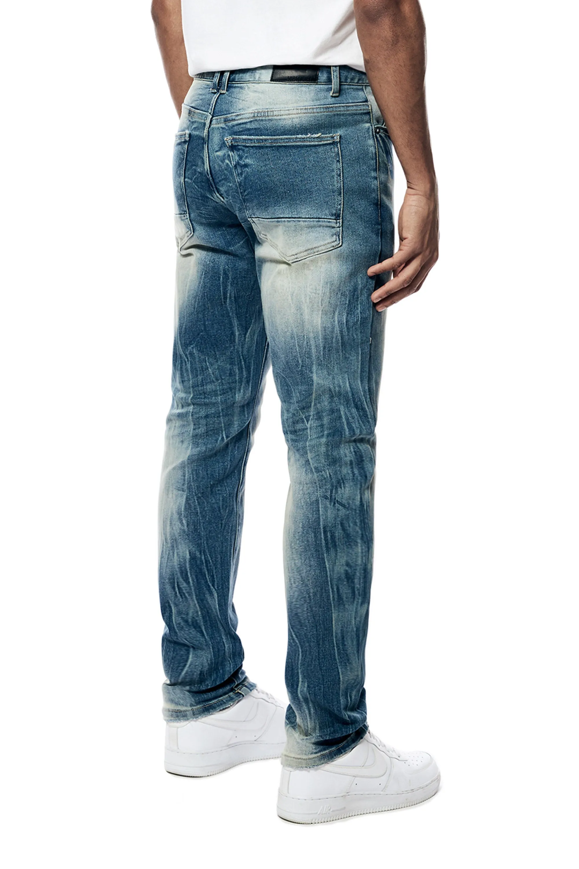 Essential Premium Washed Jeans - Marion Blue