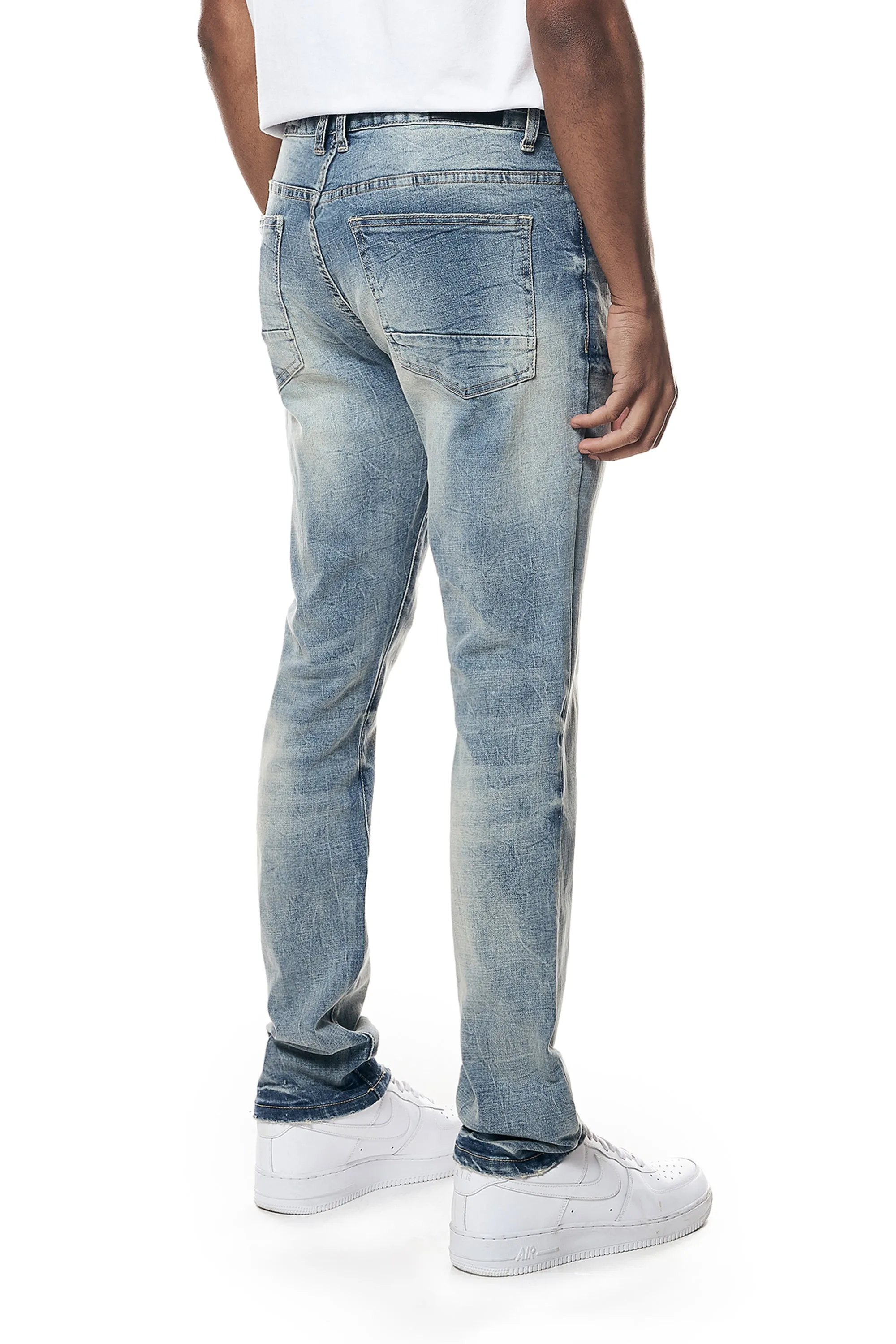 Essential Slim Denim Jeans - Marsh Blue