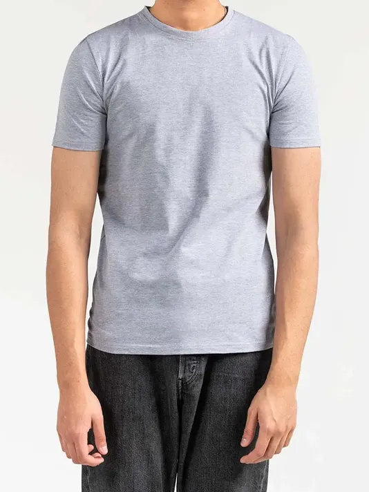 Grey Basic T-Shirt