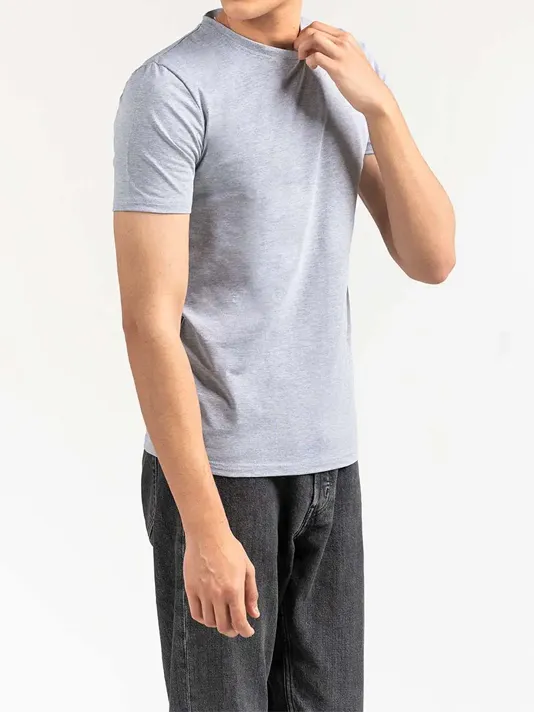 Grey Basic T-Shirt