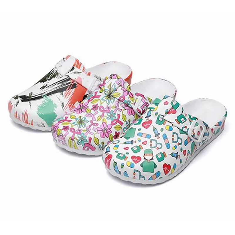 Hospital Surgical Medical Slipper Women Doctor EVA Non-Slip Nurse Clogs Medical Shoes Nursing Clogs SPA Beauty Salon Shoes