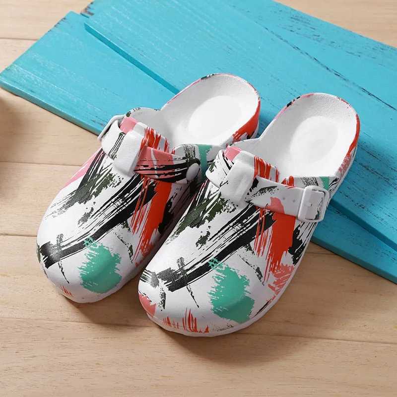 Hospital Surgical Medical Slipper Women Doctor EVA Non-Slip Nurse Clogs Medical Shoes Nursing Clogs SPA Beauty Salon Shoes