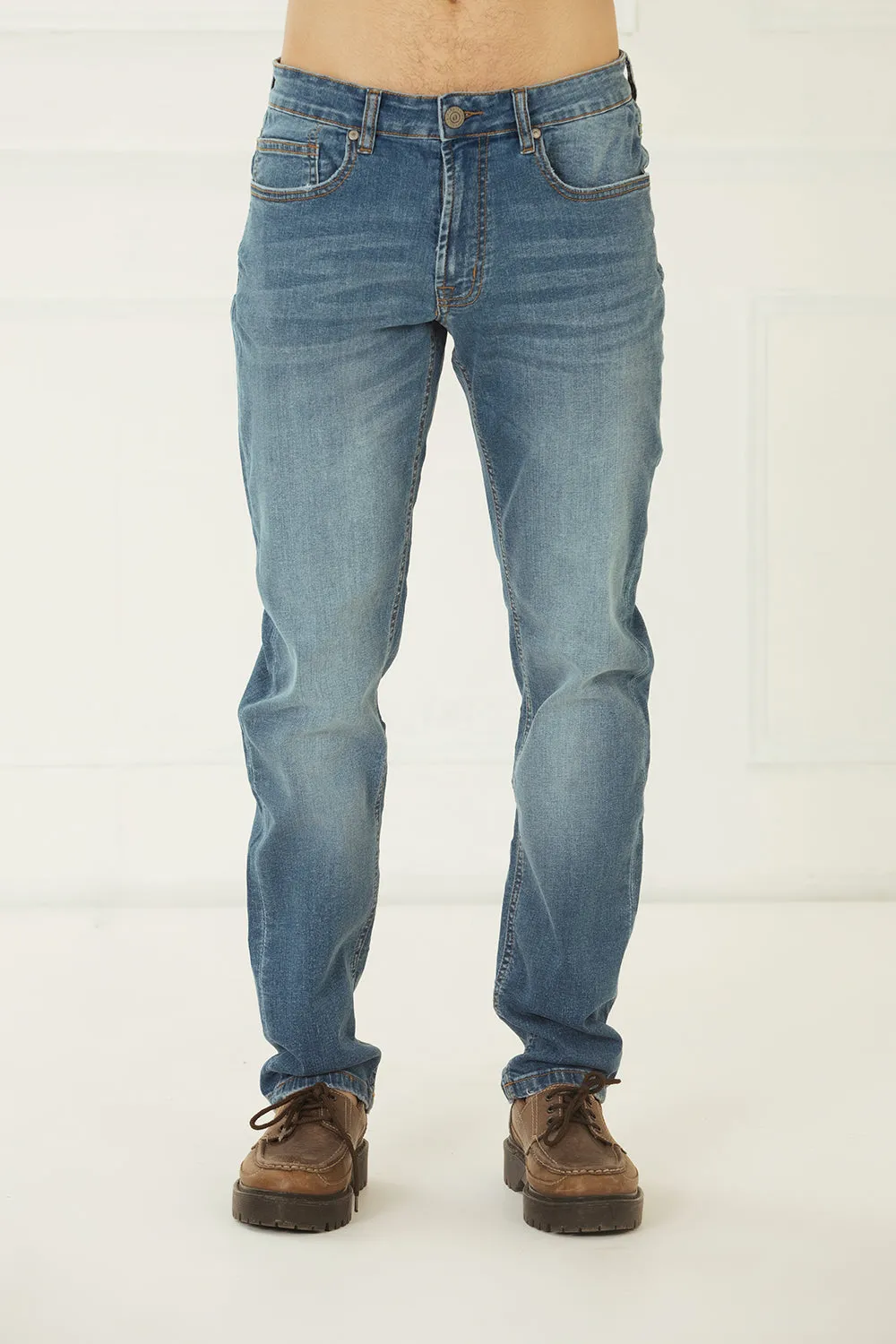 Men Slim Fit Denim