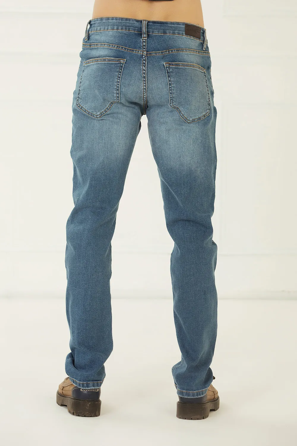 Men Slim Fit Denim