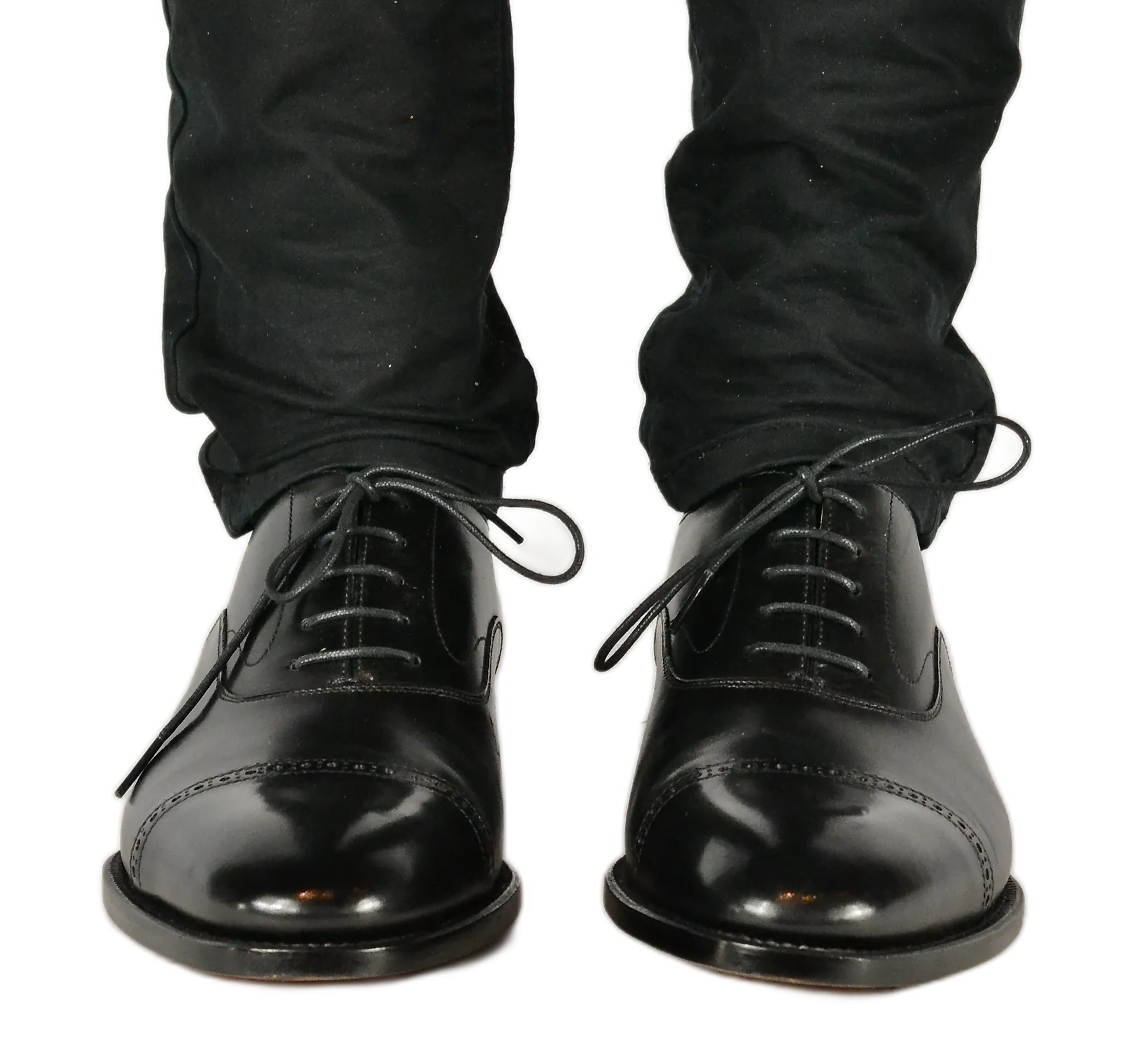 Oxford toecap brogue |  Black  | Calf