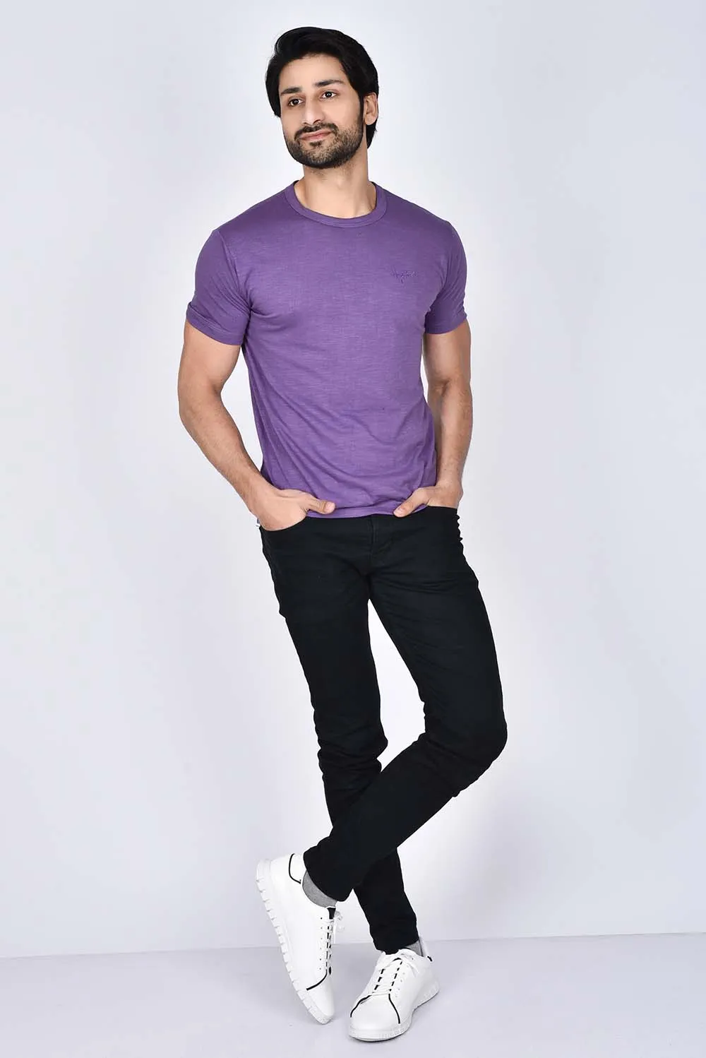 Men's S-S Basic Crew Neck