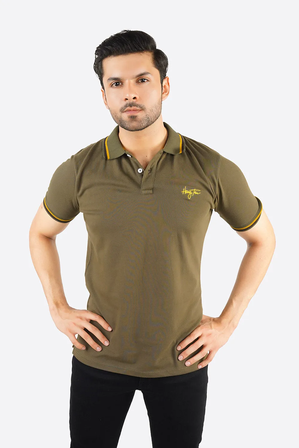 Men's Short Sleeves Fashion Polo