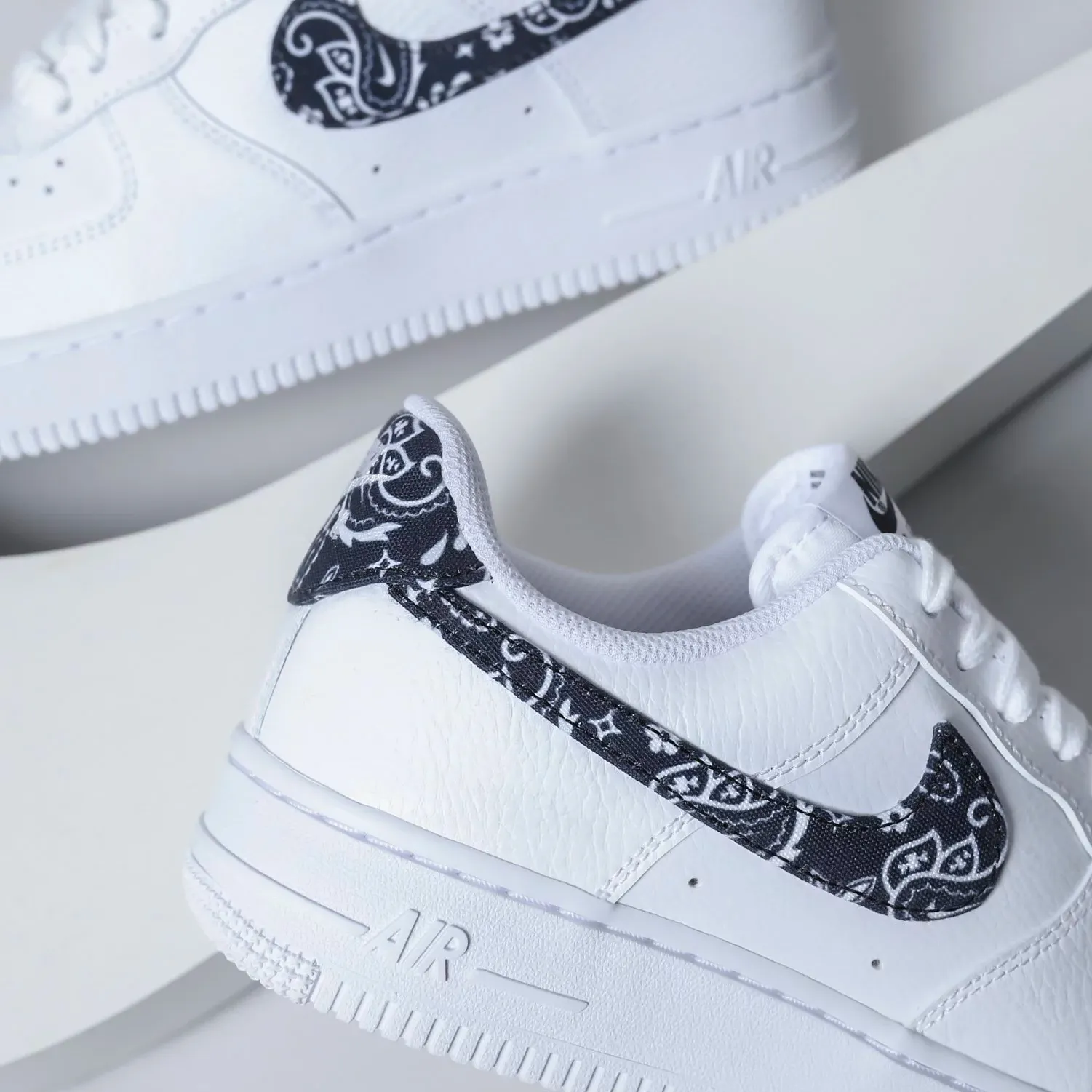 Nike Air Force 1 Black Paisley (Women's) [DH4406-101]