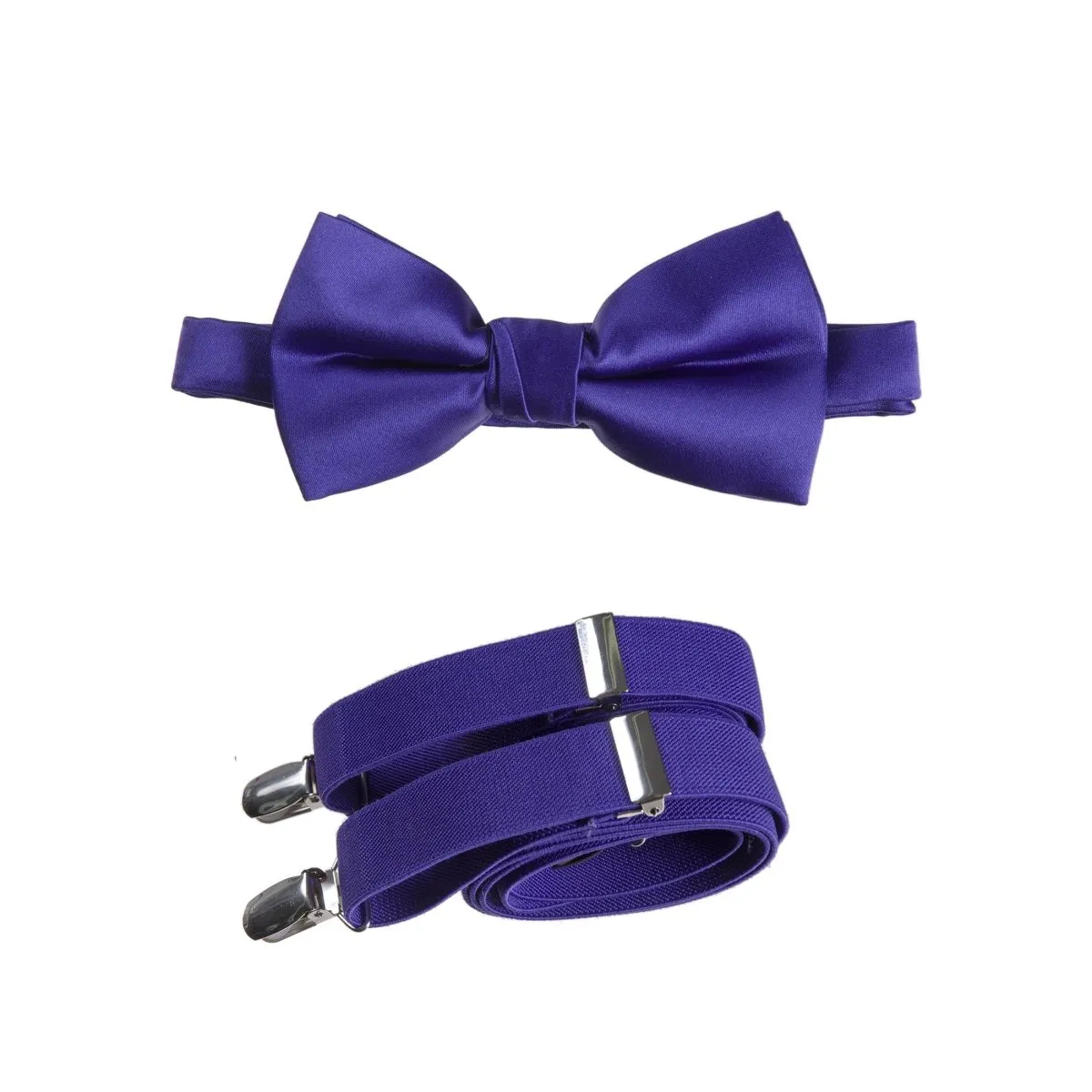 Pre-tied Bow Tie and Adjustable Stretch Suspender Sets