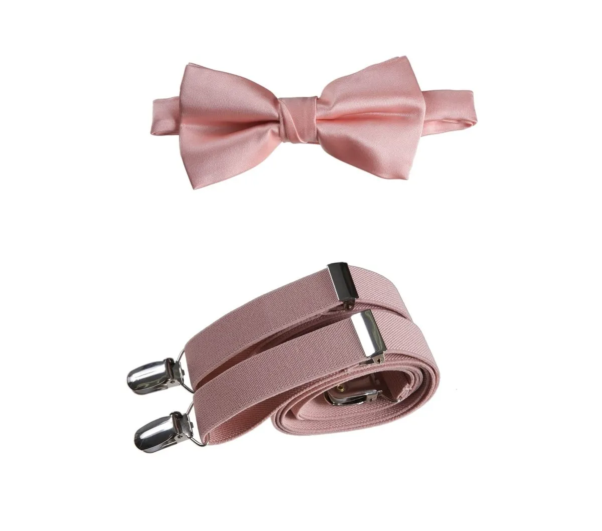 Pre-tied Bow Tie and Adjustable Stretch Suspender Sets