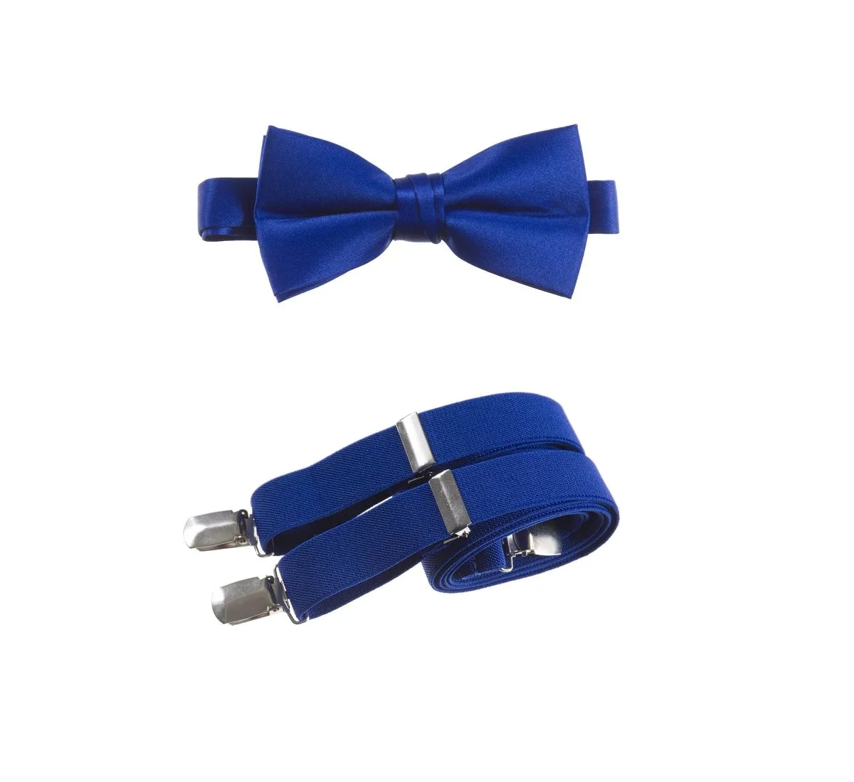 Pre-tied Bow Tie and Adjustable Stretch Suspender Sets