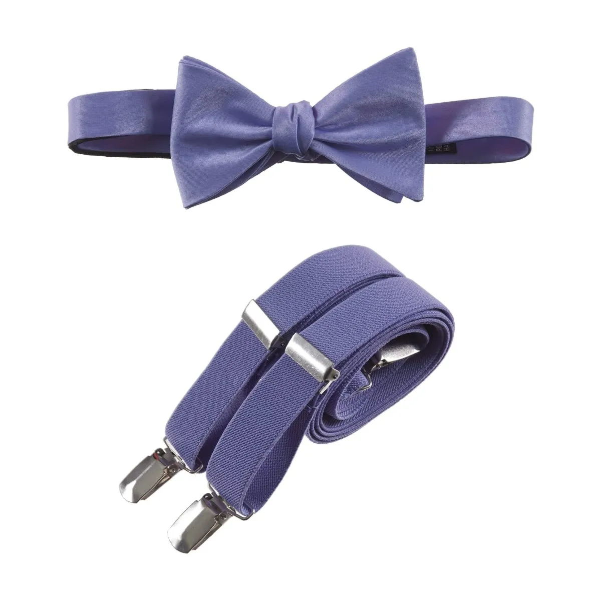 Self-Tie Bow Tie and Suspender Set for Adults