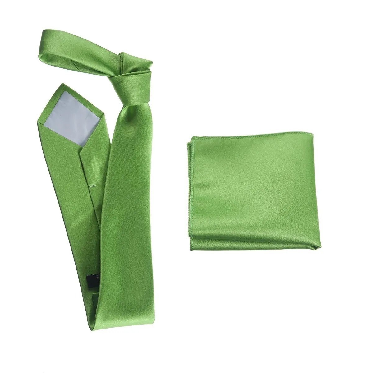 Self-Tie Windsor Necktie & Pocket Square Set | Over 30 Colors