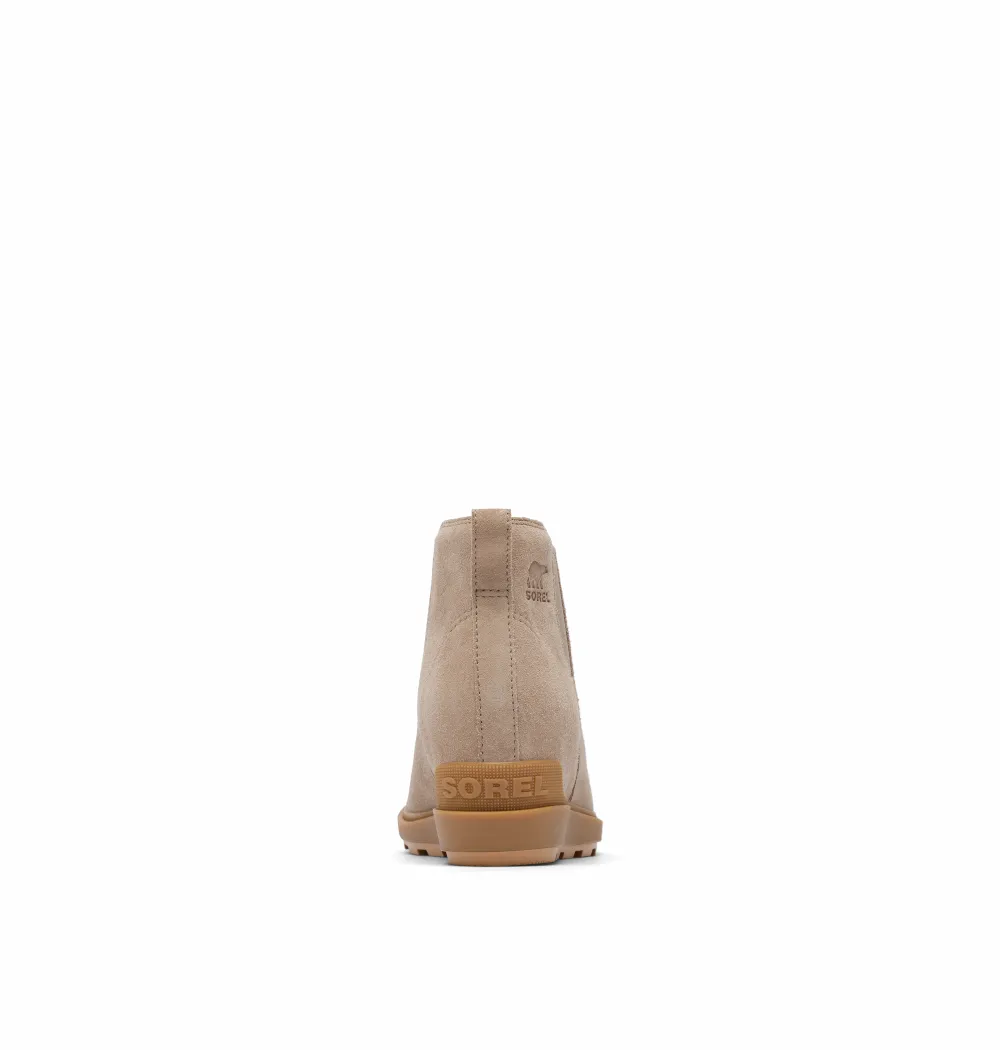 'Sorel' Women's Evie II Chelsea WP Bootie - Omega Taupe / Gum