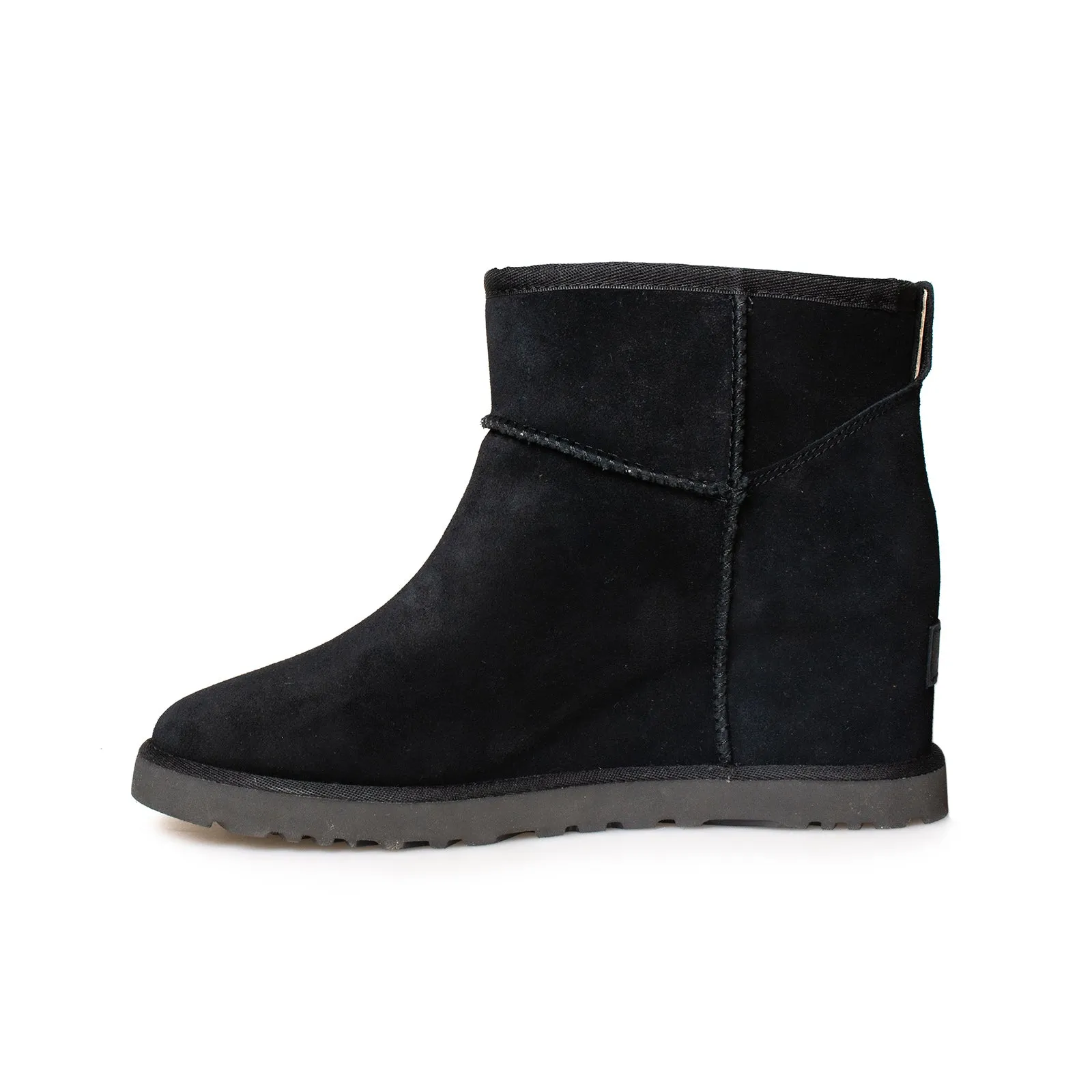 UGG Classic Femme Mini Black Boots - Women's