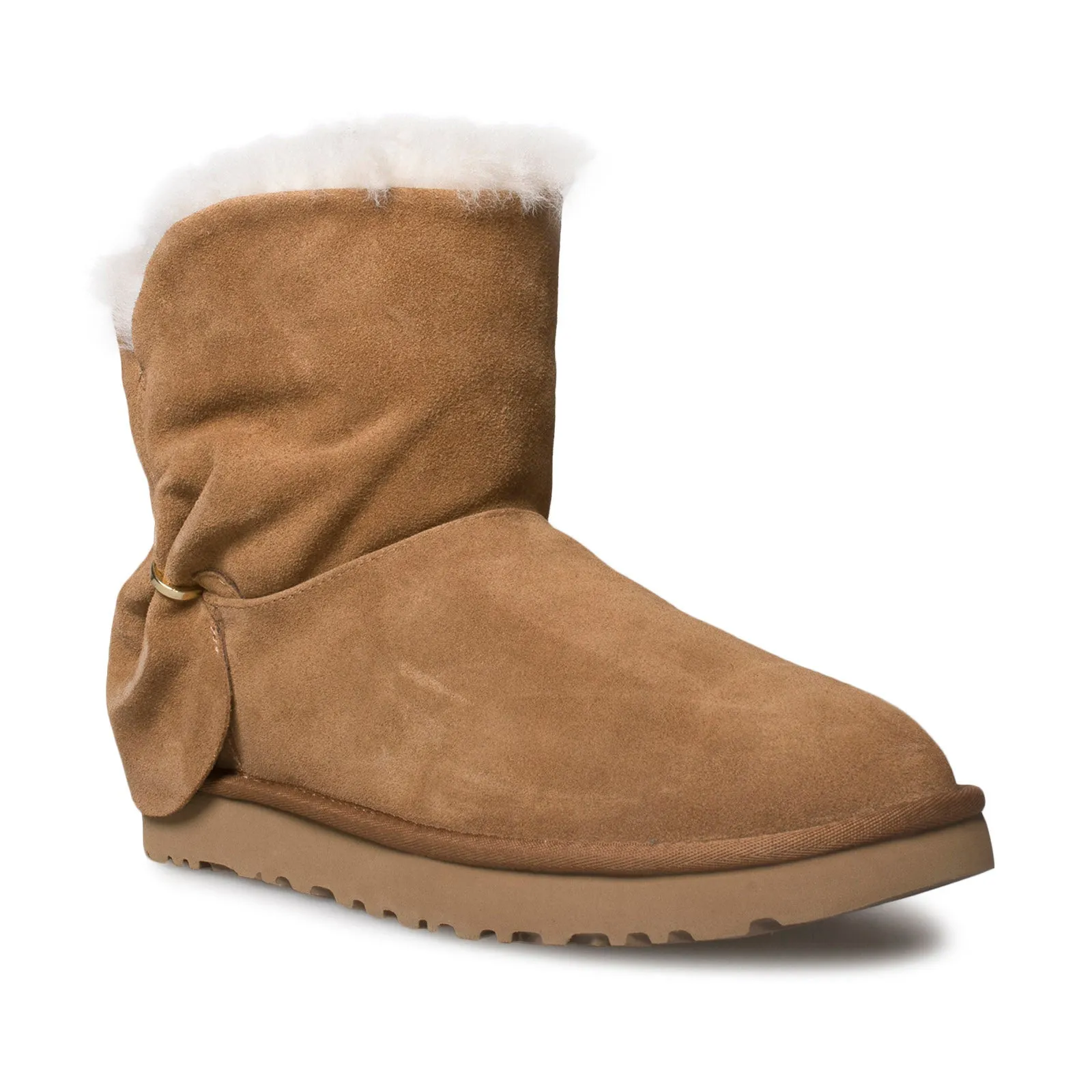 UGG Classic Mini Twist Chestnut Boots - Women's