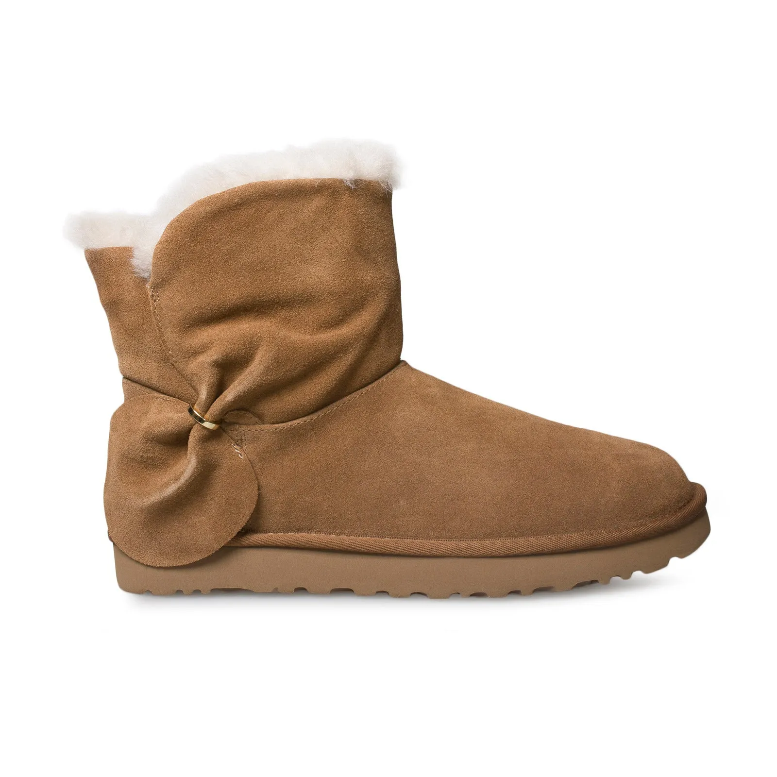 UGG Classic Mini Twist Chestnut Boots - Women's