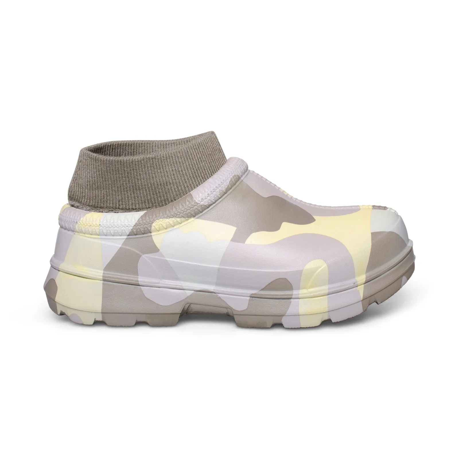 UGG Tasman X Camopop Moss Green Rain Clog Shoes - Women's