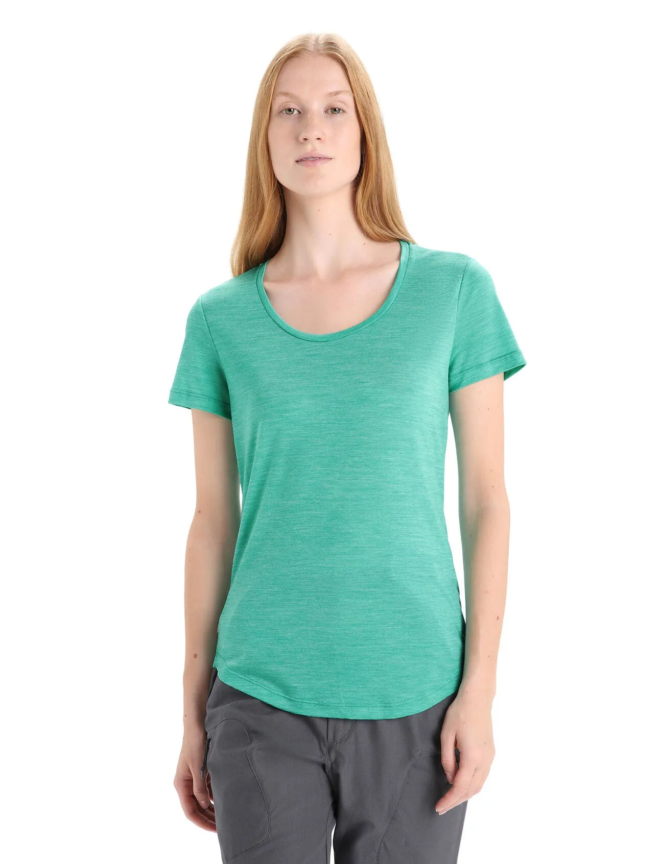 Womens Sphere II SS Scoop Tee