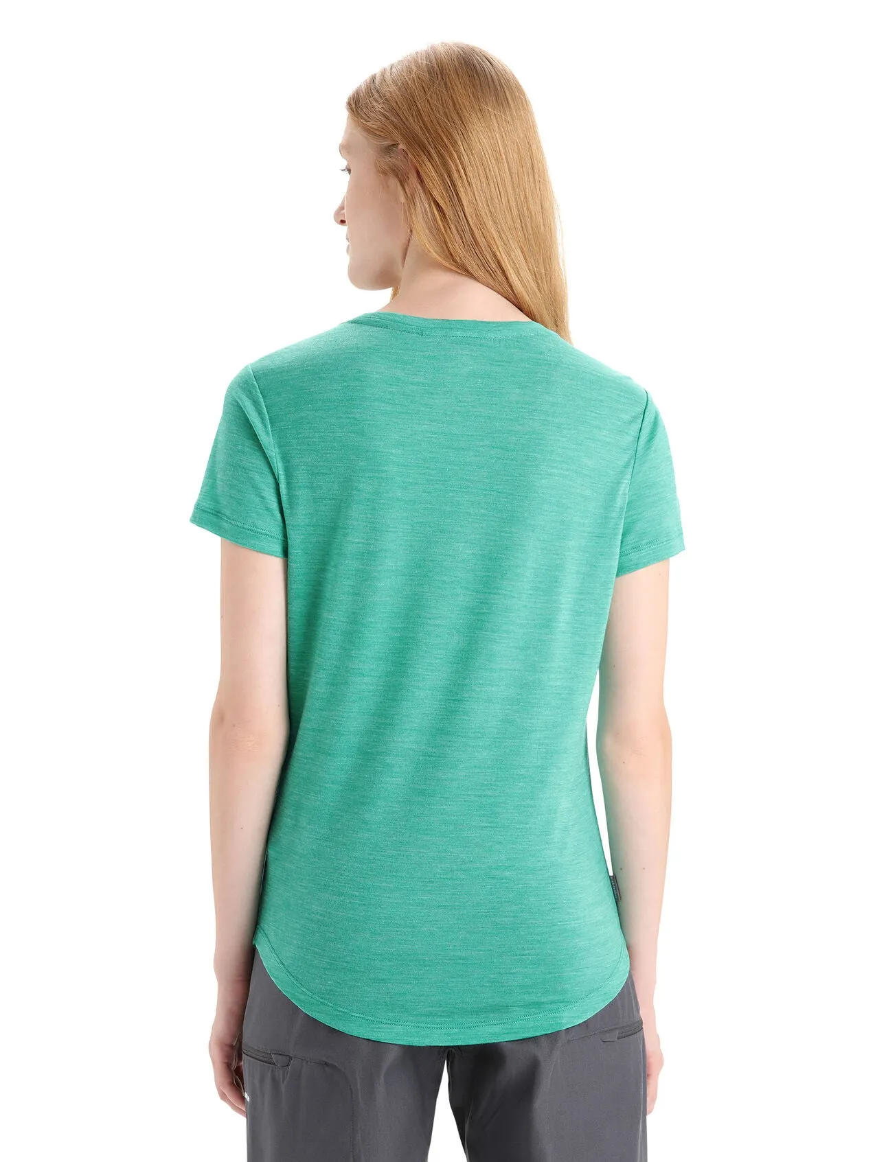 Womens Sphere II SS Scoop Tee